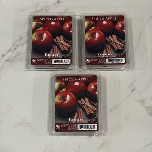 Fusion SPICED APPLE 2.5oz Wax Melts 3 Pack Bundle NEW